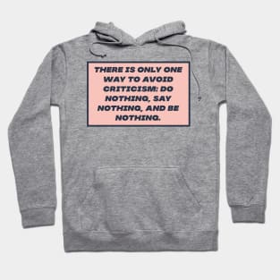 Criticism Hoodie